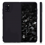 Silicone Soft Case For Samsung Galaxy A31 SM-A315F Matte Black Cover Ultra Slim Fit and Sophisticated in Look